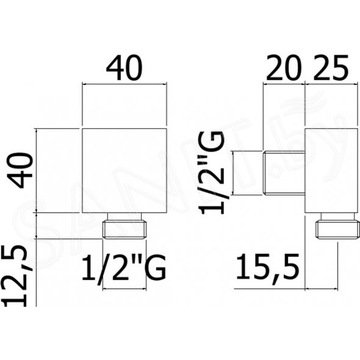 Шланговое подключение Paffoni Level ZACC238NO