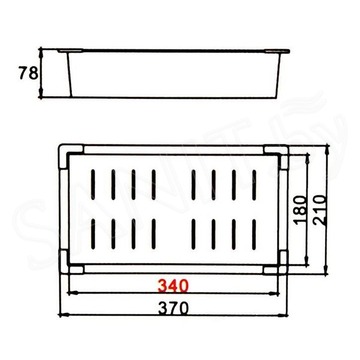 Кухонная мойка Gerhans K35044 с коландером и дозатором