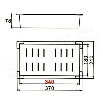 Кухонная мойка Gerhans K35044B c коландером и дозатором