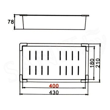 Кухонная мойка Gerhans K35050B c коландером и дозатором