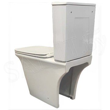 Напольный унитаз Cerutti Nivolet CT8457 безободковый с крышкой Soft Close