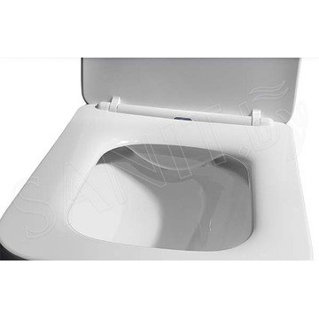 Напольный унитаз Cerutti Nivolet CT8457 безободковый с крышкой Soft Close