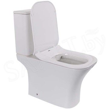 Напольный унитаз Cerutti Vettore MW CT9240 безободковый с крышкой Soft Close