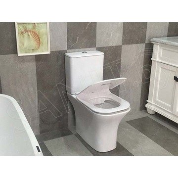 Напольный унитаз Cerutti Vettore MW CT9240 безободковый с крышкой Soft Close