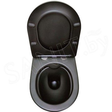 Подвесной унитаз Cerutti Sella Aria MB CT9160 безободковый с крышкой SoftClose