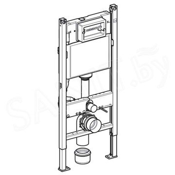 Инсталляция для унитаза Geberit Duofix 111.153.00.1