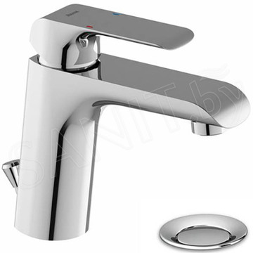 Смеситель для умывальника Ravak Flat FL 013.00 с донным клапаном