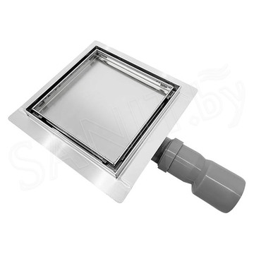 Душевой трап Roxen Square 91080-100 двусторонний под плитку