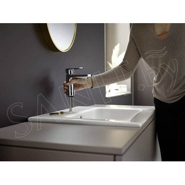 Смеситель для умывальника Hansgrohe Vernis Blend 100 71551000 с донным клапаном