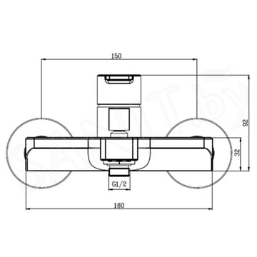 Смеситель для ванны Villeroy&Boch Architectura TVT10300200061