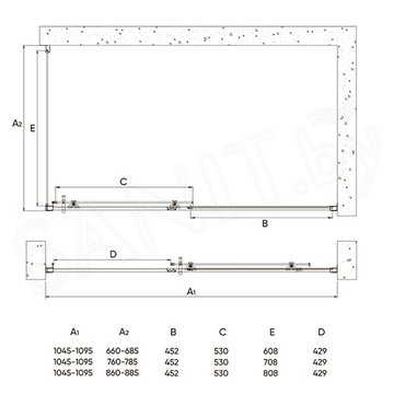 Душевой уголок Veconi Rovigo RV-072B 110