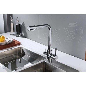Смеситель для кухонной мойки Shevanik S328 с подключением к фильтру воды