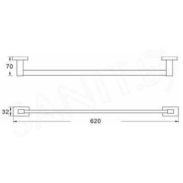 Держатель для полотенец Shevanik SG5617