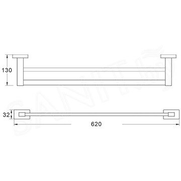 Держатель для полотенец Shevanik SG5627