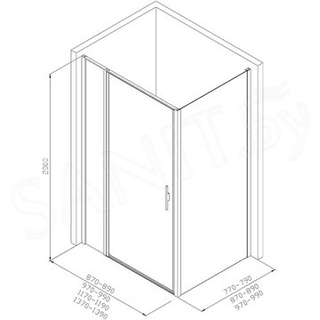 Душевой уголок Allen Brau Priority 269514 / 269517 / 269520