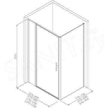 Душевой уголок Allen Brau Priority 269525 / 269528 / 269531