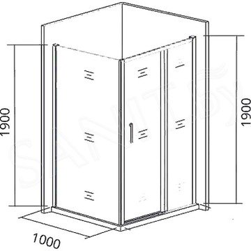 Боковая стенка Good Door Cofe SP-100-C-CH