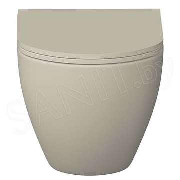 Подвесной унитаз Grossman GR-4455BEMS безободковый с крышкой Soft Close