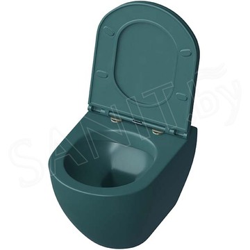 Подвесной унитаз Grossman GR-4455OLMS безободковый с крышкой Soft Close