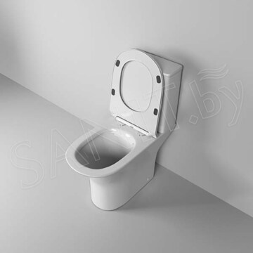 Напольный унитаз Grossman Classic GR-4465S безободковый с крышкой Soft Close