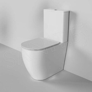 Напольный унитаз Grossman Style GR-4473S безободковый с крышкой Soft Close