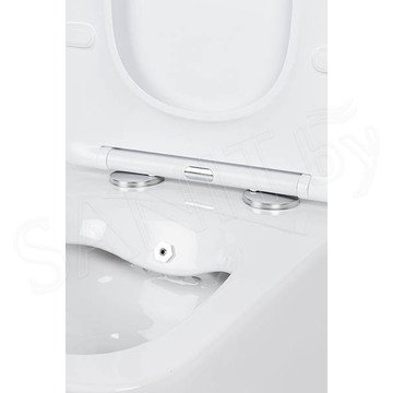 Подвесной унитаз Roxen Cube Bidet 530135-01X Rimless Soft Close с функцией биде
