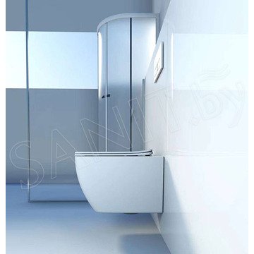Комплект инсталляции Weltwasser Marberg 410 с кнопкой и подвесным унитазом Roxen Cube 530135-01