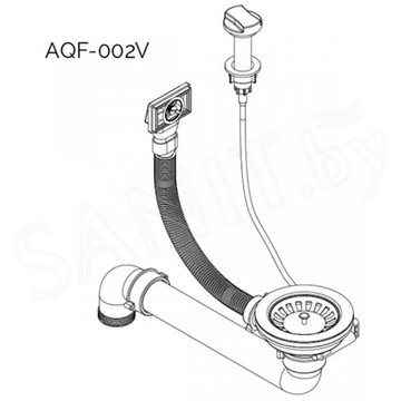 Кухонная мойка AquaSanita Clarus SR101