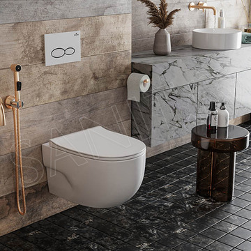 Комплект инсталляции Grohe Rapid SL 38772001 с унитазом Roxen Porto 530155-01 Rimless Soft Close