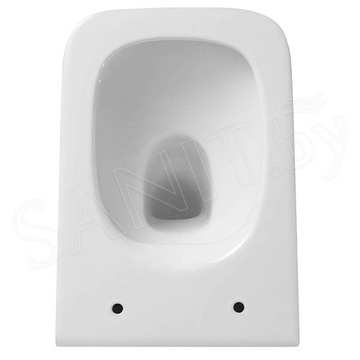 Комплект инсталляции Berges Novum 525 c кнопкой L1 и унитазом Roxen Boro 530145-01 Rimless Soft Close