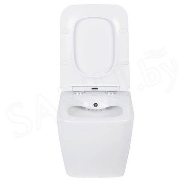 Комплект инсталляции TECEbase kit c кнопкой 9240407 и унитазом Roxen Cube Bidet 530135-01X с функцией биде