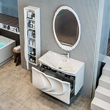Зеркало 1Marka Mirage Light с сенсорным выключателем и фацетом