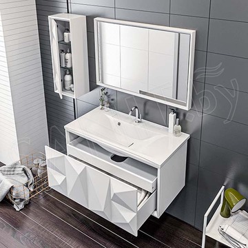 Зеркало 1Marka Romb White