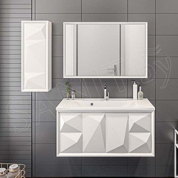 Зеркало 1Marka Romb White