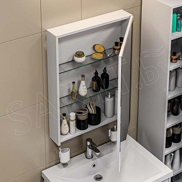 Шкаф-зеркало 1Marka Соната 60 1д