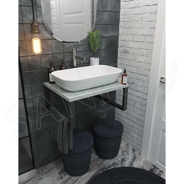 Столешница 1Marka Grunge Loft бетон светлый 60 / 80 / 90 / 100