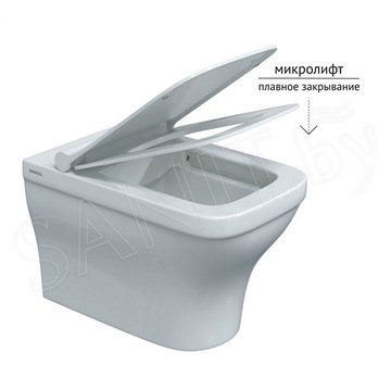 Подвесной унитаз Berges Strati 082132 с крышкой Soft Close