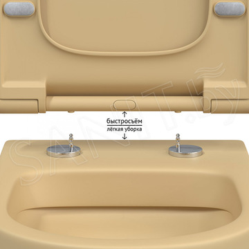 Подвесной унитаз Berges Ego XL Rimless 083211 с крышкой Soft Close