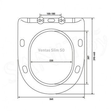 Подвесной унитаз Berges Ventas Rimless 082136 с крышкой Soft Close