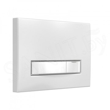 Инсталляция Berges Atom 410 c кнопкой Line белой / хром