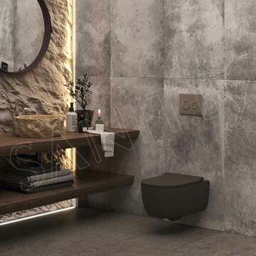 Инсталляция Berges Novum c кнопкой O2 / O3 хром