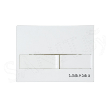 Комплект инсталляции Berges Novum 525 c кнопкой L1 / L4, подвесным унитазом Floe Rimless и сиденьем Floe Slim SO