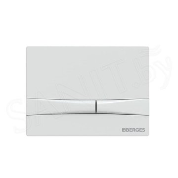 Комплект инсталляции Berges Novum 525 c кнопкой F1, подвесным унитазом Floe Rimless и сиденьем Floe Slim SO