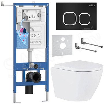 Комплект инсталляции 6 в 1 Roxen StounFix Dual Fresh 543489 с аромадозатором