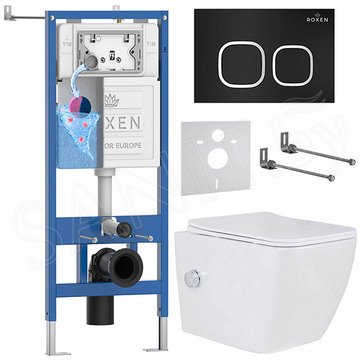Комплект инсталляции 6 в 1 Roxen StounFix Dual Fresh 546731 с аромадозатором