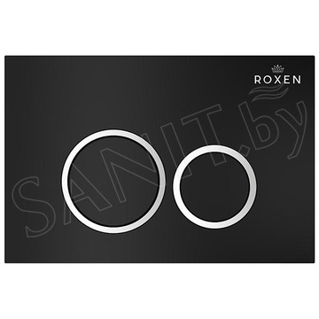 Комплект инсталляции 8 в 1 Roxen StounFix Slim 506406-2 черный матовый