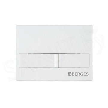 Комплект инсталляции Berges Novum 525 c кнопкой L1 / L4, подвесным унитазом Strati Rimless и сиденьем Strati Slim SO