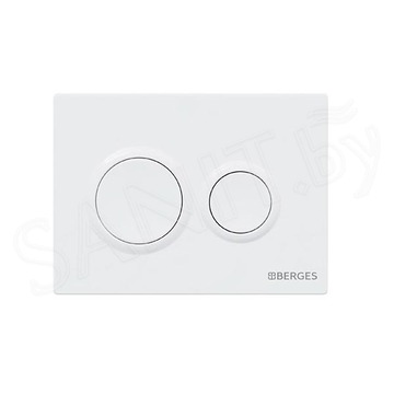 Комплект инсталляции Berges Novum 525 c кнопкой O1, подвесным унитазом Ego Rimless и сиденьем Okus Slim SO