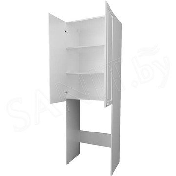 Пенал 1Marka Wall Classic 67 2д. белый глянец