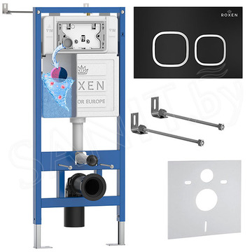 Комплект инсталляции 4 в 1 Roxen StounFix Dual Fresh 828474 с аромадозатором